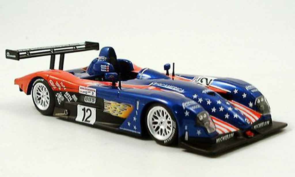 Panoz LMP01 1/43 IXO No 12 Jeannette Donohue Auberlen Le Mans 2002 modelauto