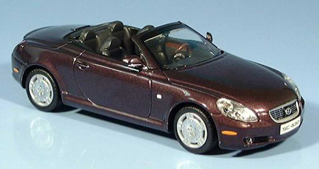 Lexus SC 430 1/43 Minichamps 430 lila 2001 modelauto