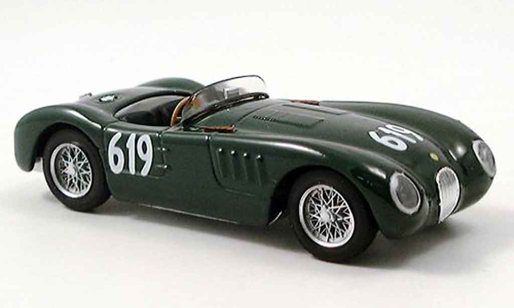 Jaguar C-Type 1/43 Brumm no.619 stirling moss mille miglia 1952 modelauto