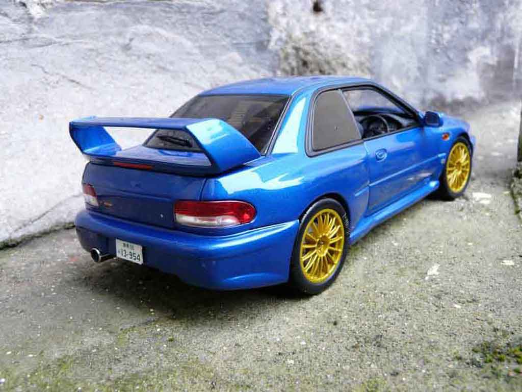 Subaru Impreza 22B jantes 1/18 Autoart
