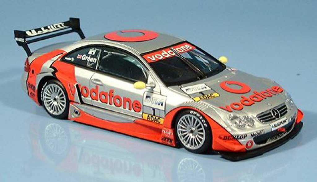 Mercedes Classe CL DTM 1/43 Minichamps K DTM DTM No.1 Team H.W.A. J. Green Testtage Silverstone 2002 modelauto