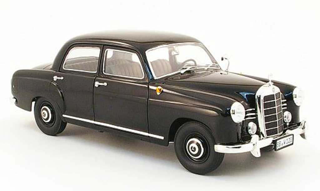 Mercedes 180 1/18 Revell ponton (w 120) zwart 1953 modelauto