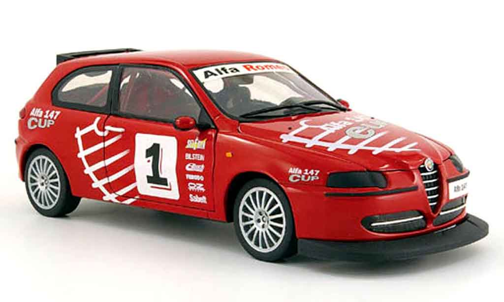 Alfa Romeo 147 1/18 Ricko no.1 alfa cup version modelauto