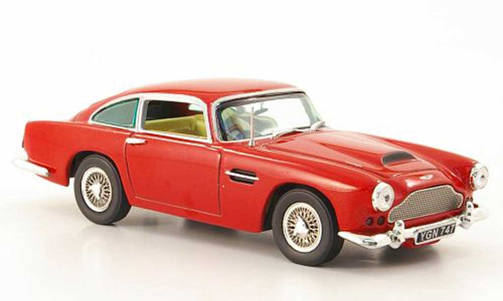 Aston Martin DB4 1/43 Vitesse rood 1959 modelauto