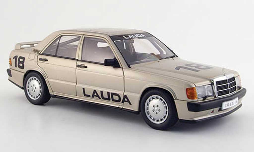 Mercedes 190 E 1/18 Autoart E 2.3-16v no.18 n.lauda nurburgring 1984 modelauto