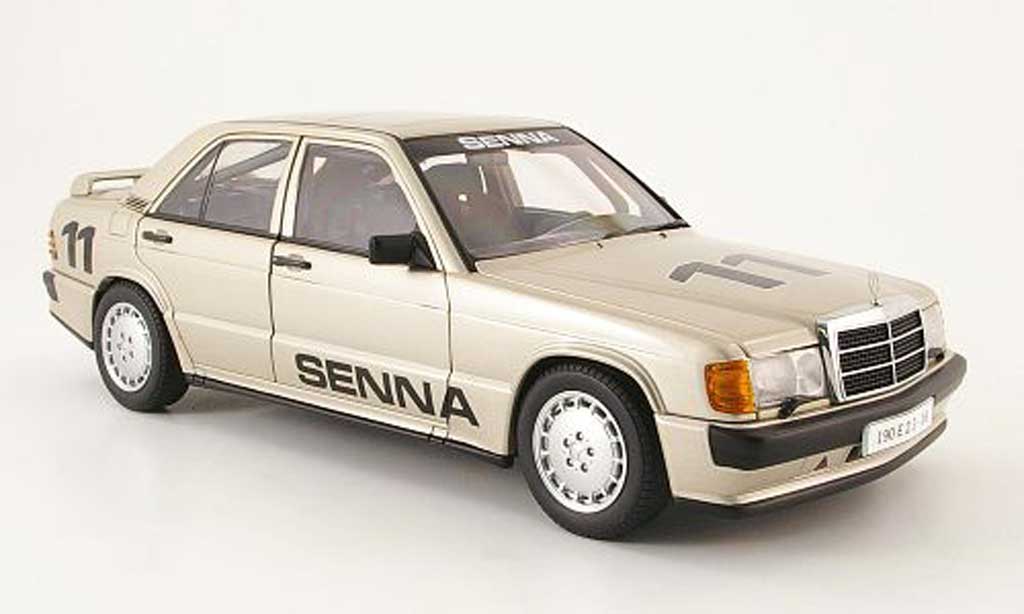Mercedes 190 E 1/18 Autoart E 2.3-16v no.11 a.senna sieger nurburgring 1984 modelauto