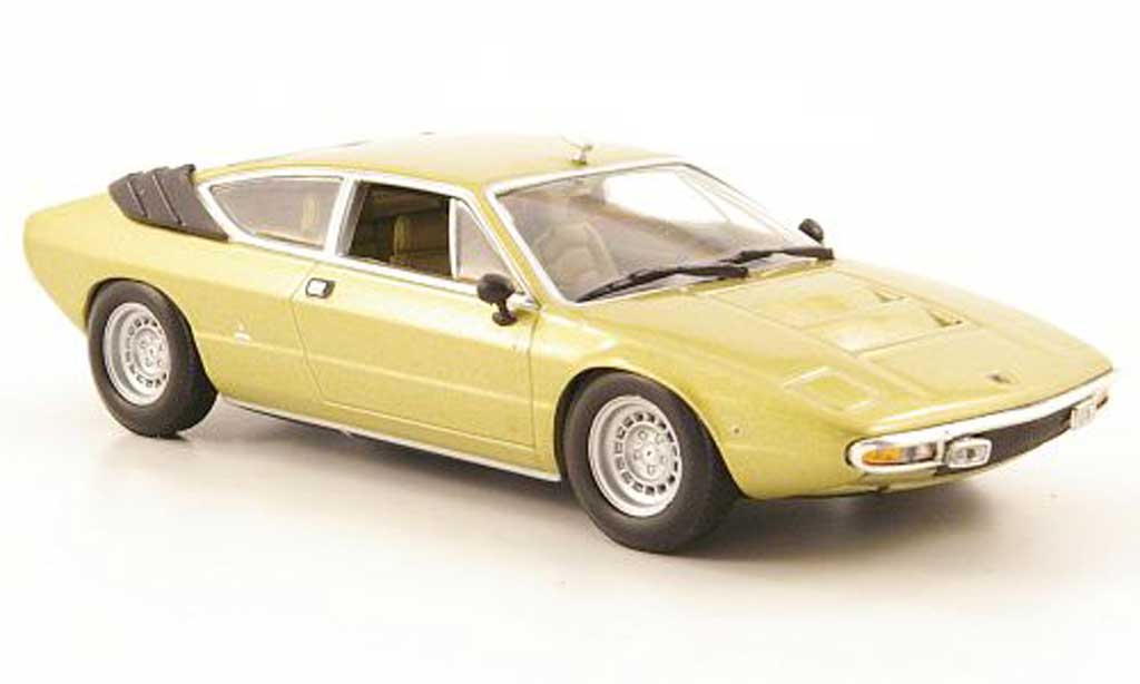 Lamborghini Urraco 1/43 Minichamps gold 1974 modelauto