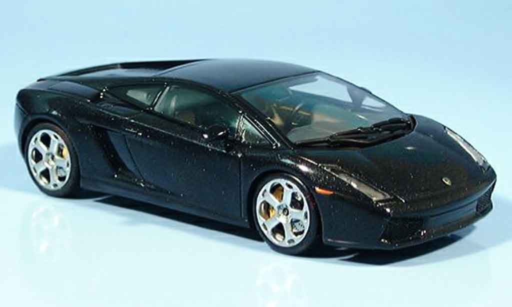 Lamborghini Gallardo 1/43 Autoart zwart 2003 modelauto