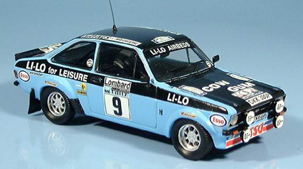 Ford Escort MK2 1/43 Trofeu MK2 RAC Rallye Clark-Wilson 1978 modelauto