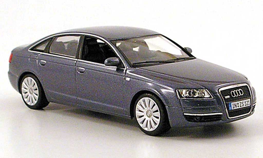 Audi A6 1/43 Minichamps (C6) grijs 2004 modelauto