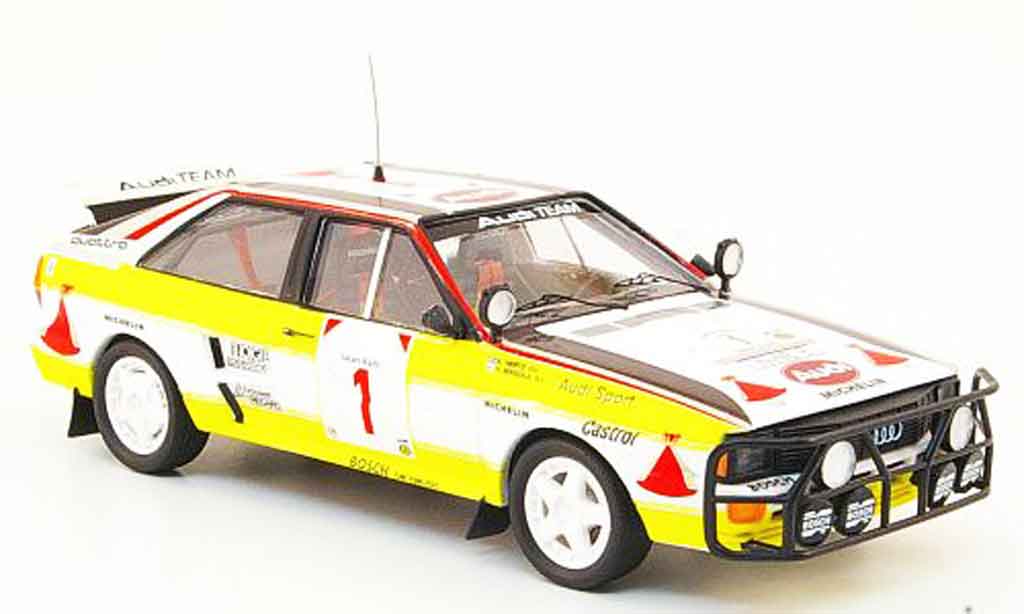 Audi Quattro 1/43 Trofeu No.1 HB Safari Rally 1984 modelauto