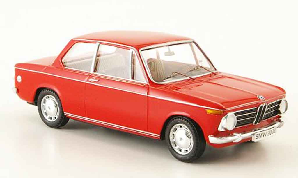 Bmw 2002 Tii 1/43 Trofeu Tii rood 1981 modelauto