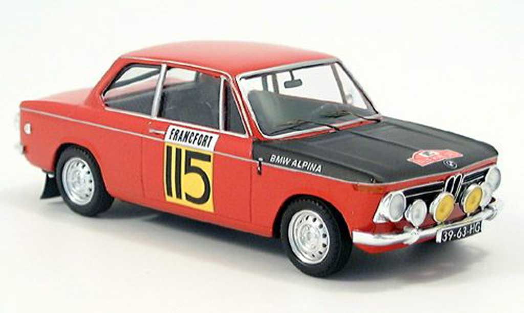 Bmw 2002 Ti 1/43 Trofeu Ti Monte Carlo Slotemaker-Geest 1969 modelauto