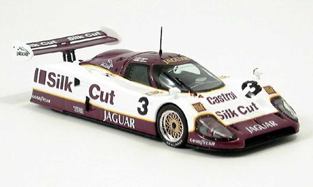 Jaguar XJ R12 1/43 IXO R12 Brundle-Nielsen-Cobb LeMans Sieger 1990 modelauto