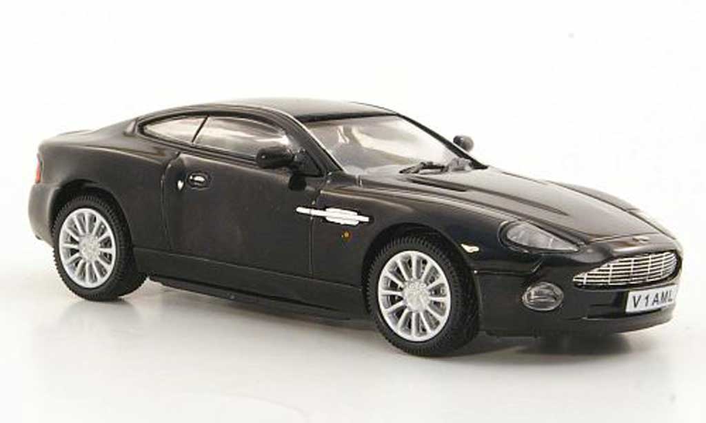 Aston Martin Vanquish 1/43 Vitesse zwart RHD 2002 modelauto