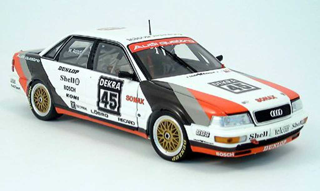 Audi V8 Quattro 1/18 Minichamps Quattro dtm roehrl 1990 modelauto
