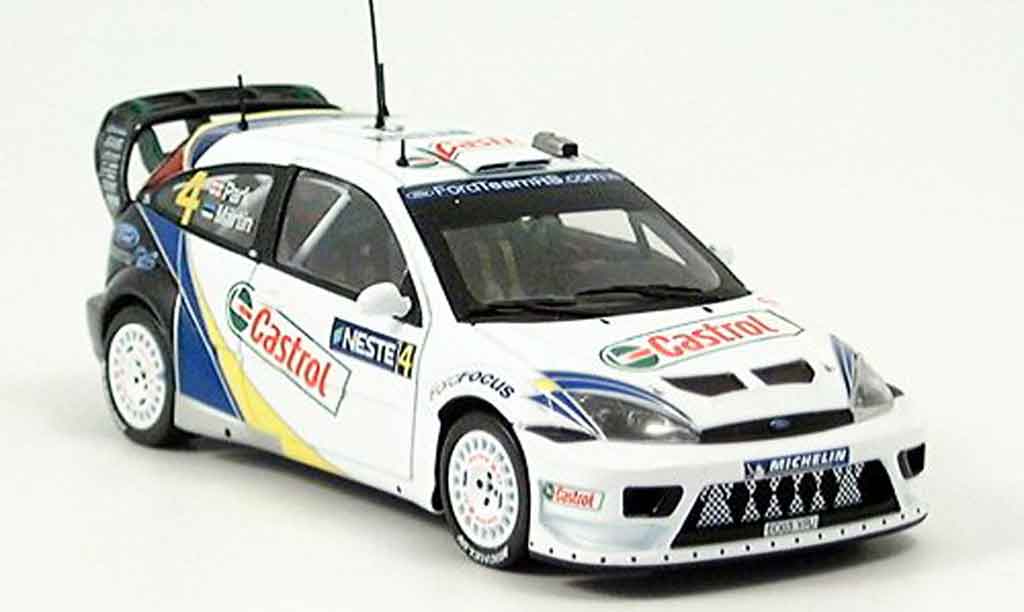 Ford Focus RS WRC 1/43 Minichamps RS WRC Finland Maertin Park Sieger 2003 modelauto