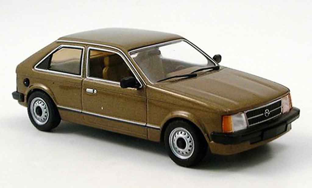 Opel Kadett D 1/43 Minichamps D bruin 1979 modelauto