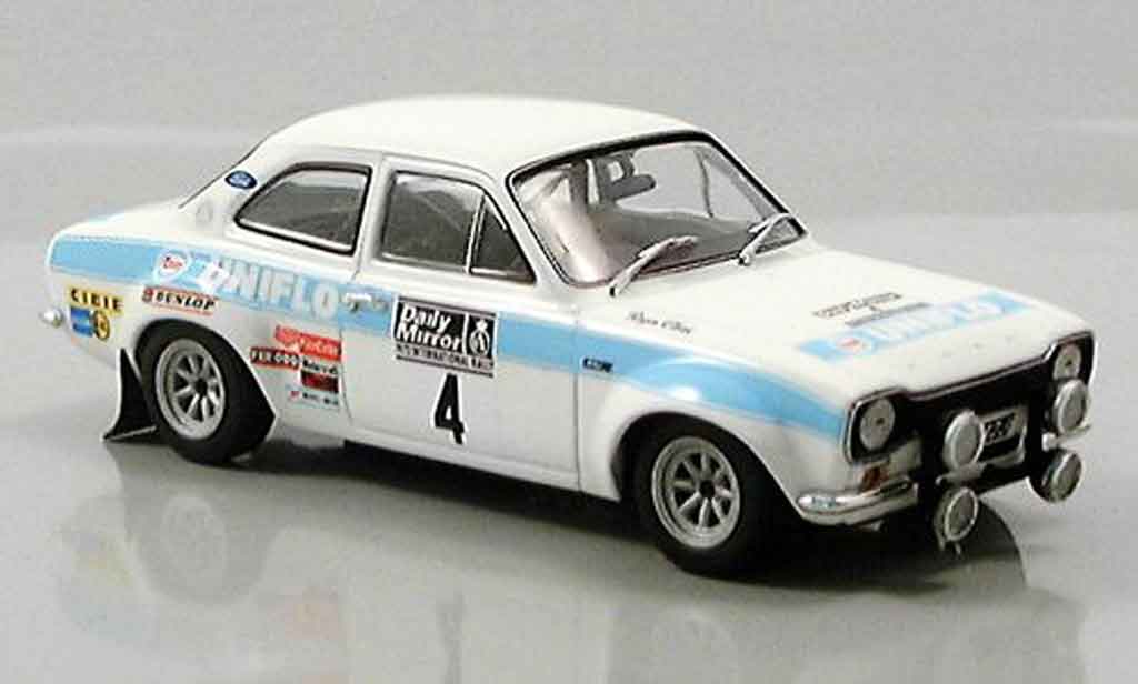 Ford Escort RS 1600 1/43 Minichamps RS 1600 RAC Clark Mason Sieger 1972 MK1 modelauto