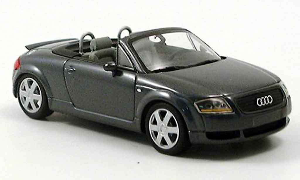 Audi TT Roadster 1/43 Minichamps Roadster grijs 2000 modelauto