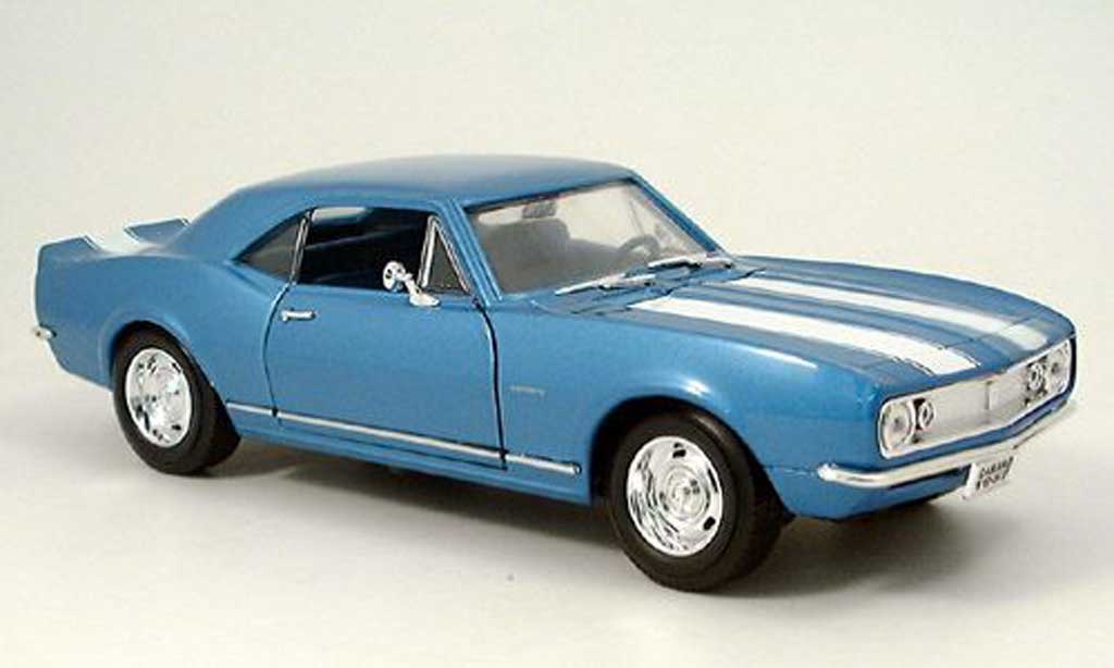 Chevrolet Camaro Z28 1/18 Yat Ming Z28 blauw 1967 modelauto