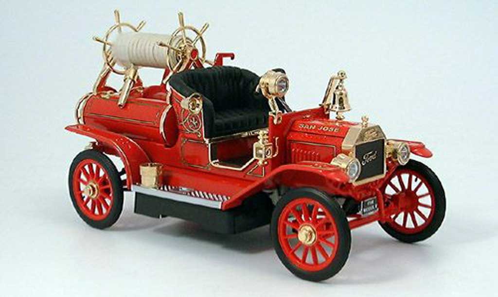 Ford Model T 1/18 Yat Ming vehicule de pompier (us) 1914 modelauto