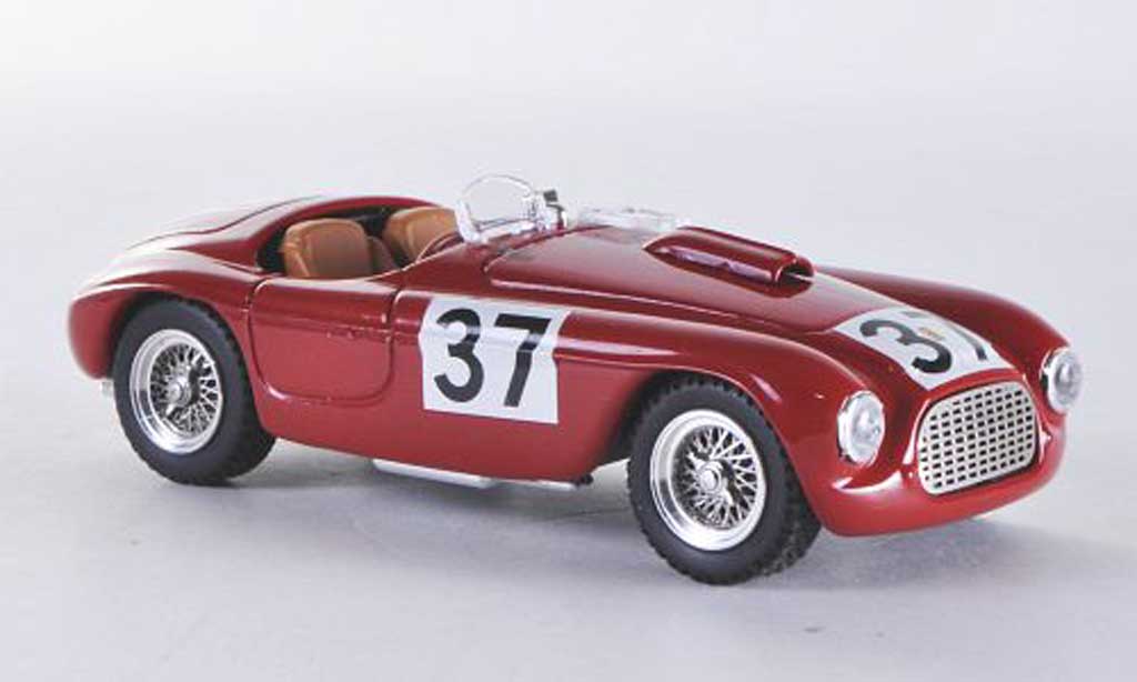 Ferrari 166 1950 1/43 Art Model 1950 Spider MM Silverstone Serafini No.90 modelauto