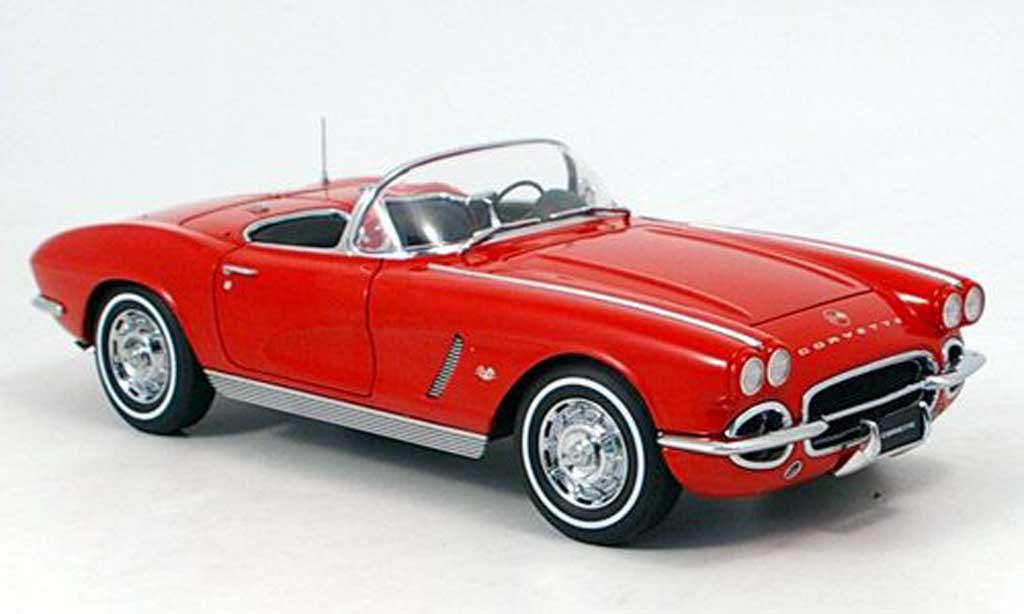 Chevrolet Corvette C1 1/18 Autoart C1 rood 1962 modelauto