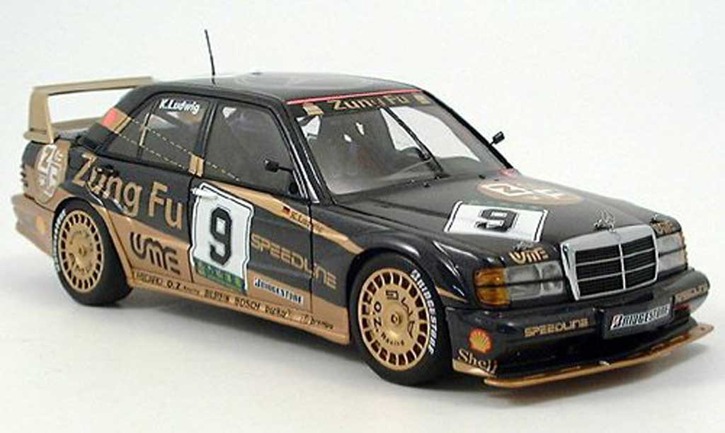 Mercedes 190 E 1/18 Autoart E 2.3-16v evo 2 macau 3ter ludwig 1991 modelauto