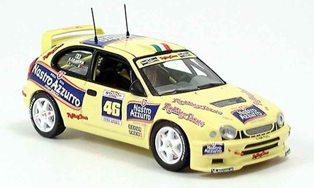Toyota Corolla 1/43 IXO wrc rossi monza 2003 modelauto
