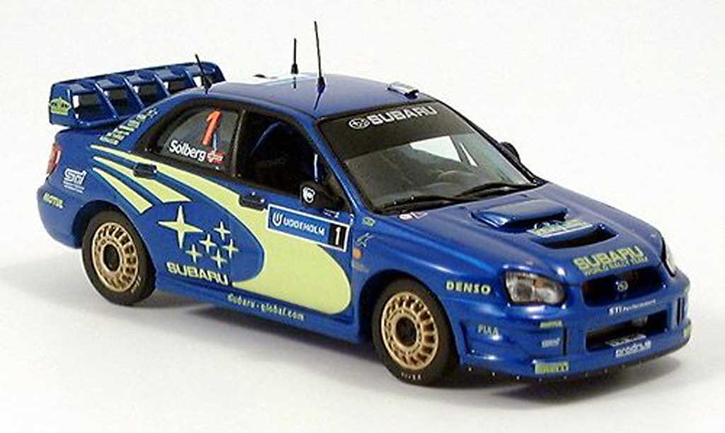 Subaru Impreza WRC 1/43 IXO WRC Schweden 2004 modelauto