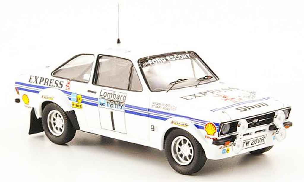 Ford Escort MK2 1/43 Trofeu MK2 Express 4thR.A.C. Roger Clark Stuart P 1977 modelauto