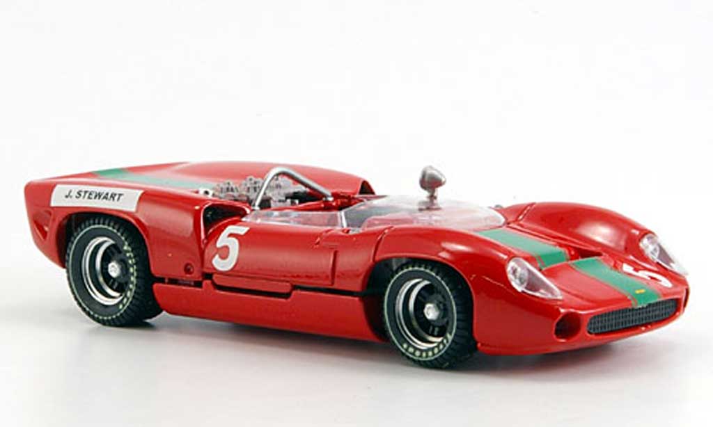 Lola T70 1965 1/43 Best 1965 Spyder J. Stewart No.5 Brands Hatch 1965 modelauto