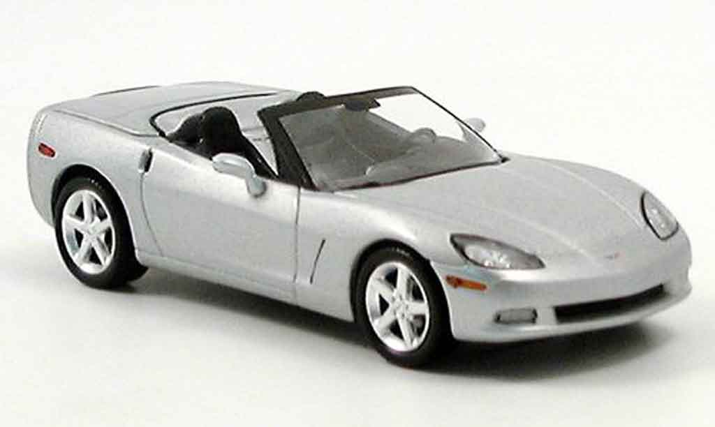 Chevrolet Corvette C5 1/43 Norev C5 cabriolet/cabriolet grijs metallic 2004 modelauto