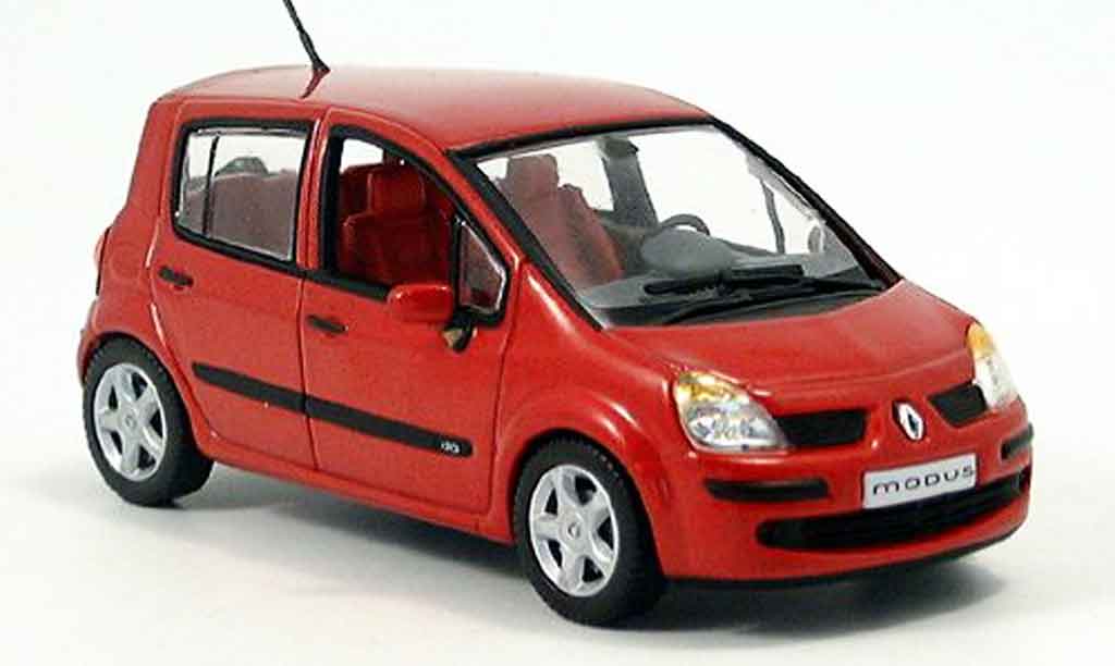 Renault Modus 1/43 Norev rood 2004 modelauto