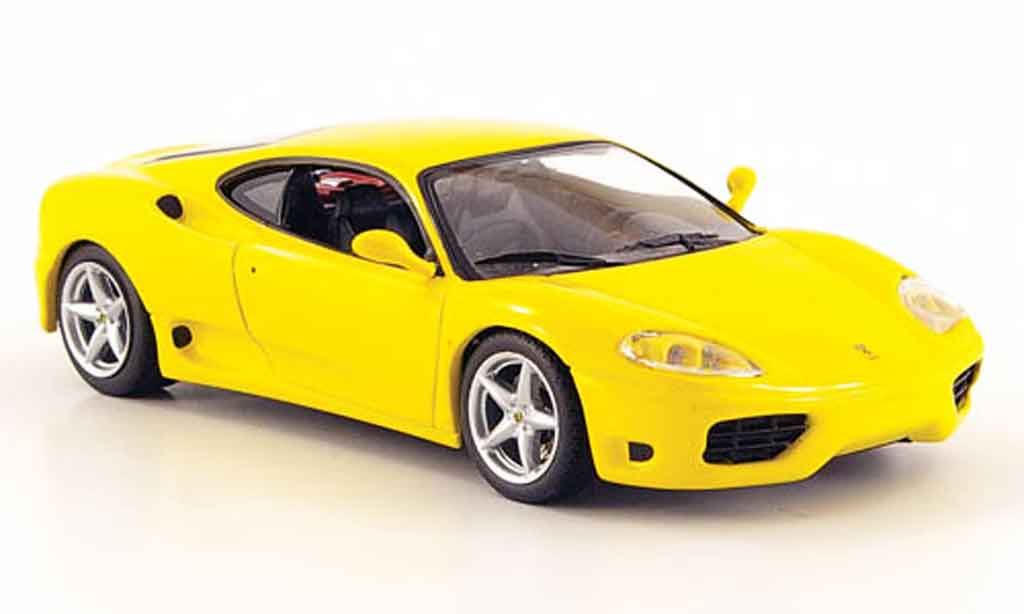 Ferrari 360 Modena 1/43 IXO Modena geel modelauto