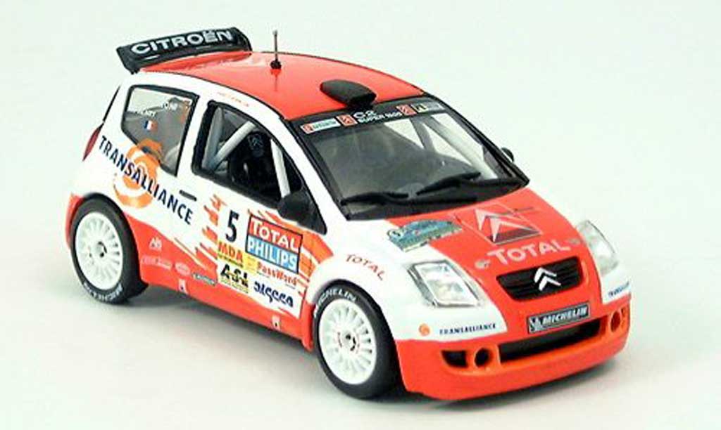 Citroen C2 S1600 1/43 Norev S1600 No.5 Rally de Lyon modelauto