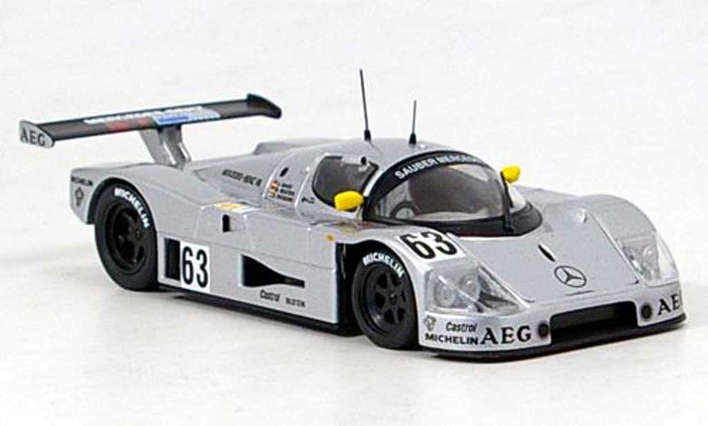 Sauber F1 1989 1/43 IXO 1989 Mercedes C-9 Sieger LeMans Mass-Reuter-Dieckens modelauto