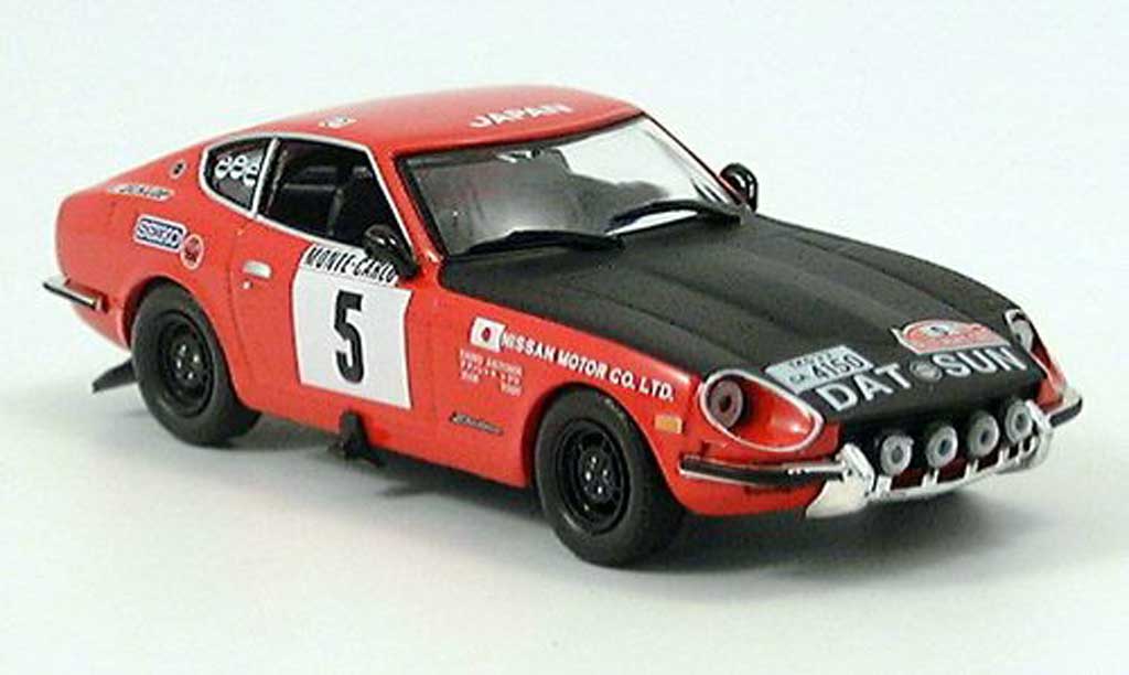 Datsun 240Z 1/43 IXO Monte Carlo Aaltonen-Todt 1972 modelauto
