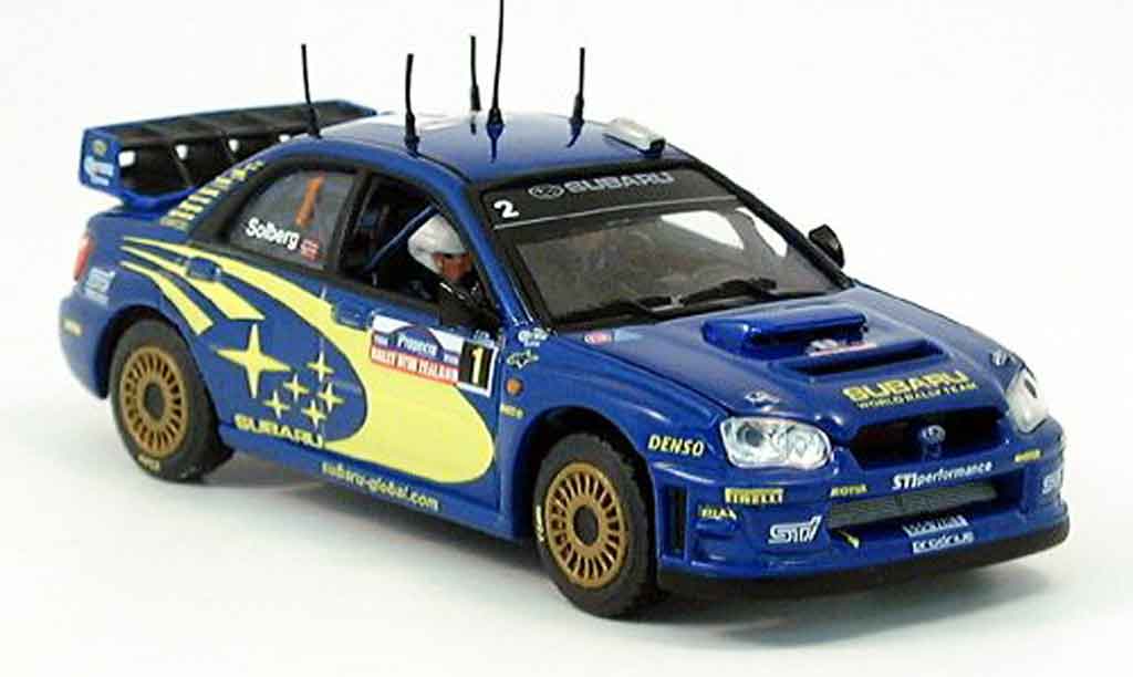 Subaru Impreza 1/43 Vitesse sieger new zealand solberg 2004 modelauto