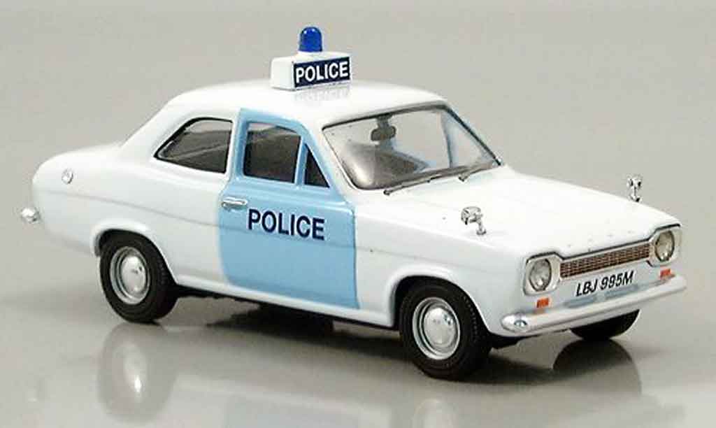 Ford Escort MK1 1/43 Vanguards MK1 politie Suffolk modelauto