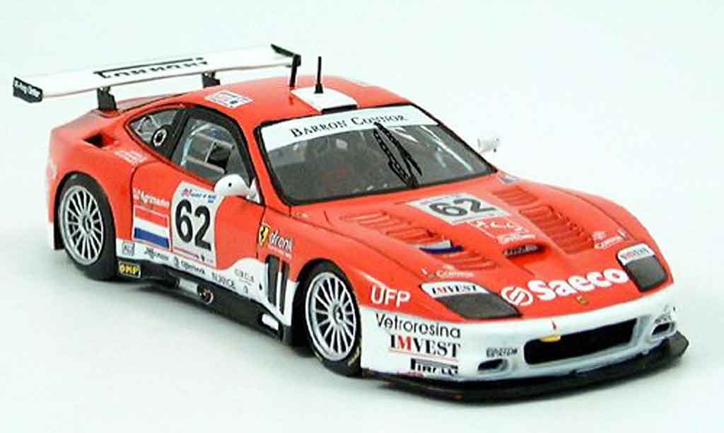 Ferrari 575 GTC 1/43 Red Line GTC no.62 hezemans le mans 2004 modelauto