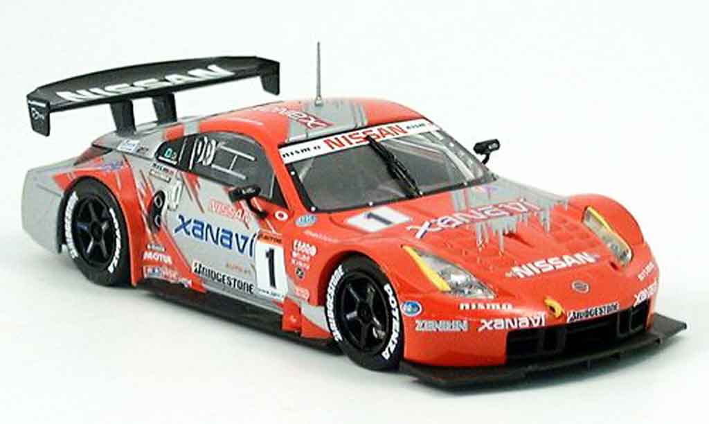 Nissan 350Z 1/43 Ebbro JGTC Z JGTC 500 Xanavi Malaysiam No. 1 2004 modelauto