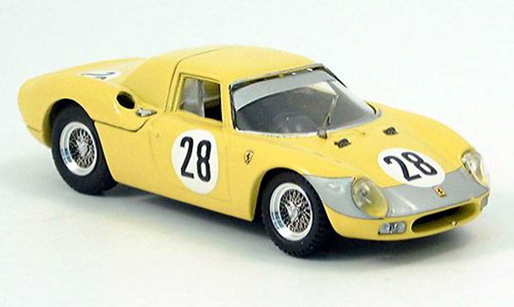 Ferrari 250 LM 1966 1/43 Best LM 1966 Parigi Gosselin-Nobelt No.28 modelauto