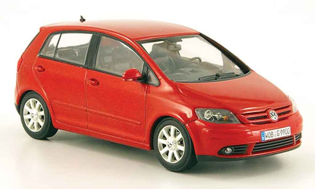 Volkswagen Golf V 1/43 Minichamps V plus rood 2005 modelauto