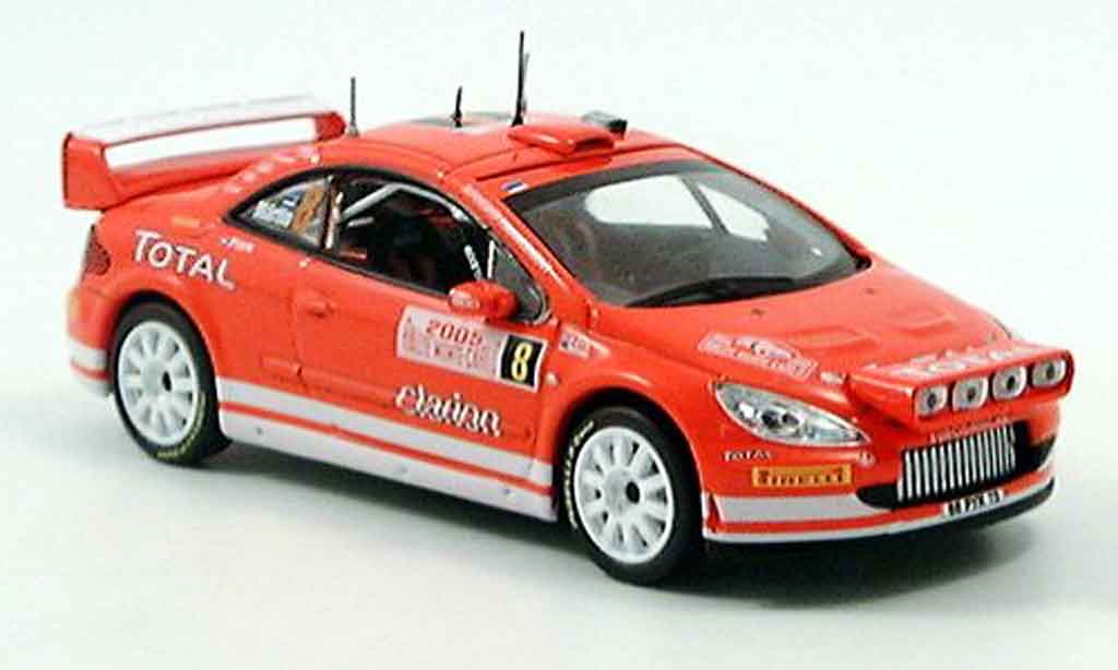 Peugeot 307 WRC 1/43 Norev WRC monte carlo 2005 modelauto