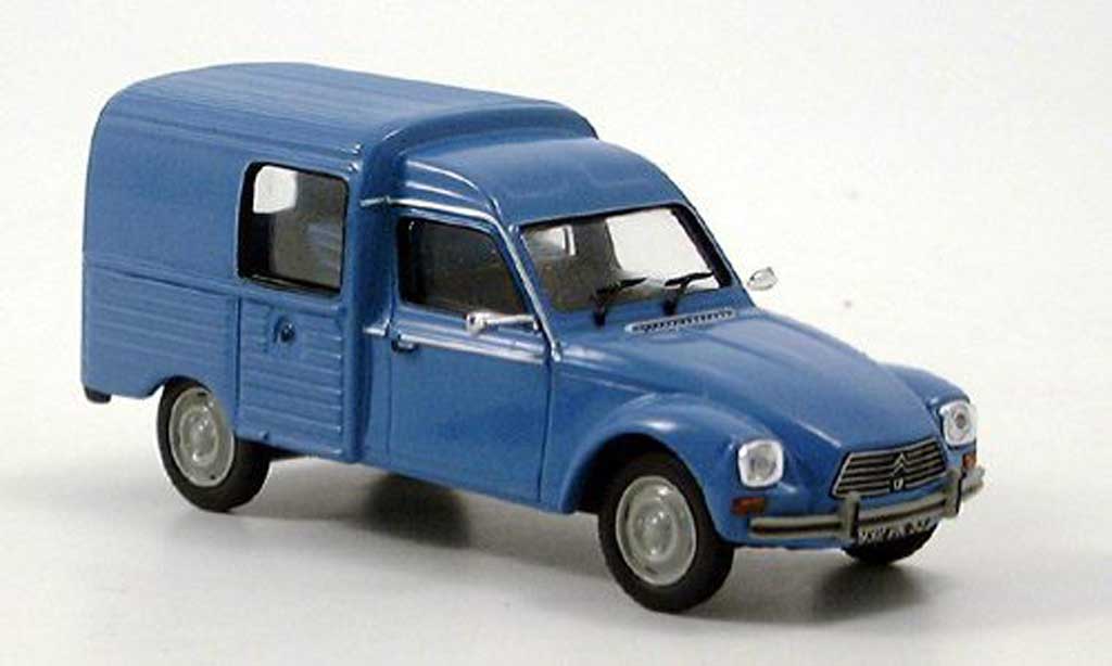 Citroen Acadiane 1/43 Norev blauw 1977 modelauto