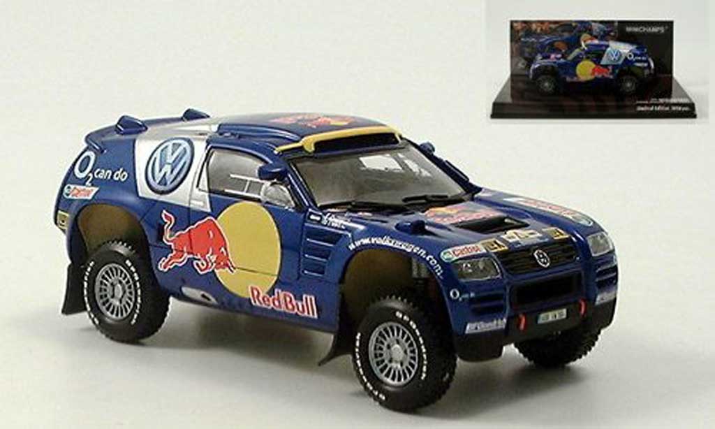 Volkswagen Touareg Dakar 1/43 Minichamps Dakar Presentation Motor-Show Essen 2004 modelauto