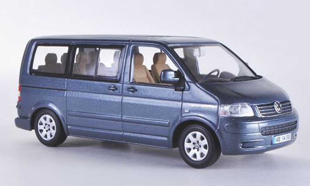 Volkswagen T5 1/43 Minichamps Multivan grijs 2003 modelauto