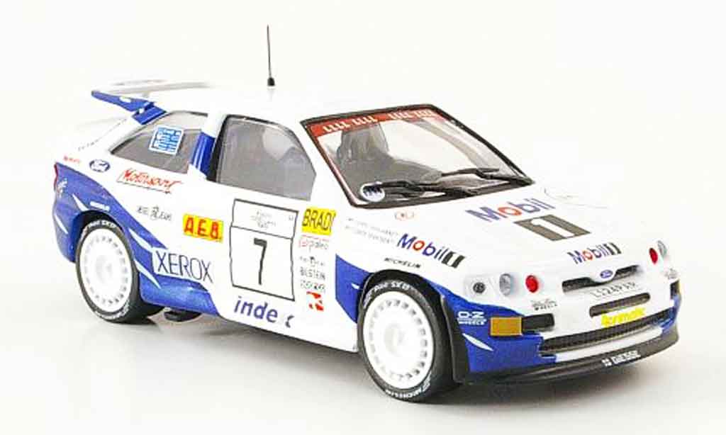 Ford Escort Cosworth 1/43 IXO Cosworth No.7 Rally Finnland 1994 modelauto